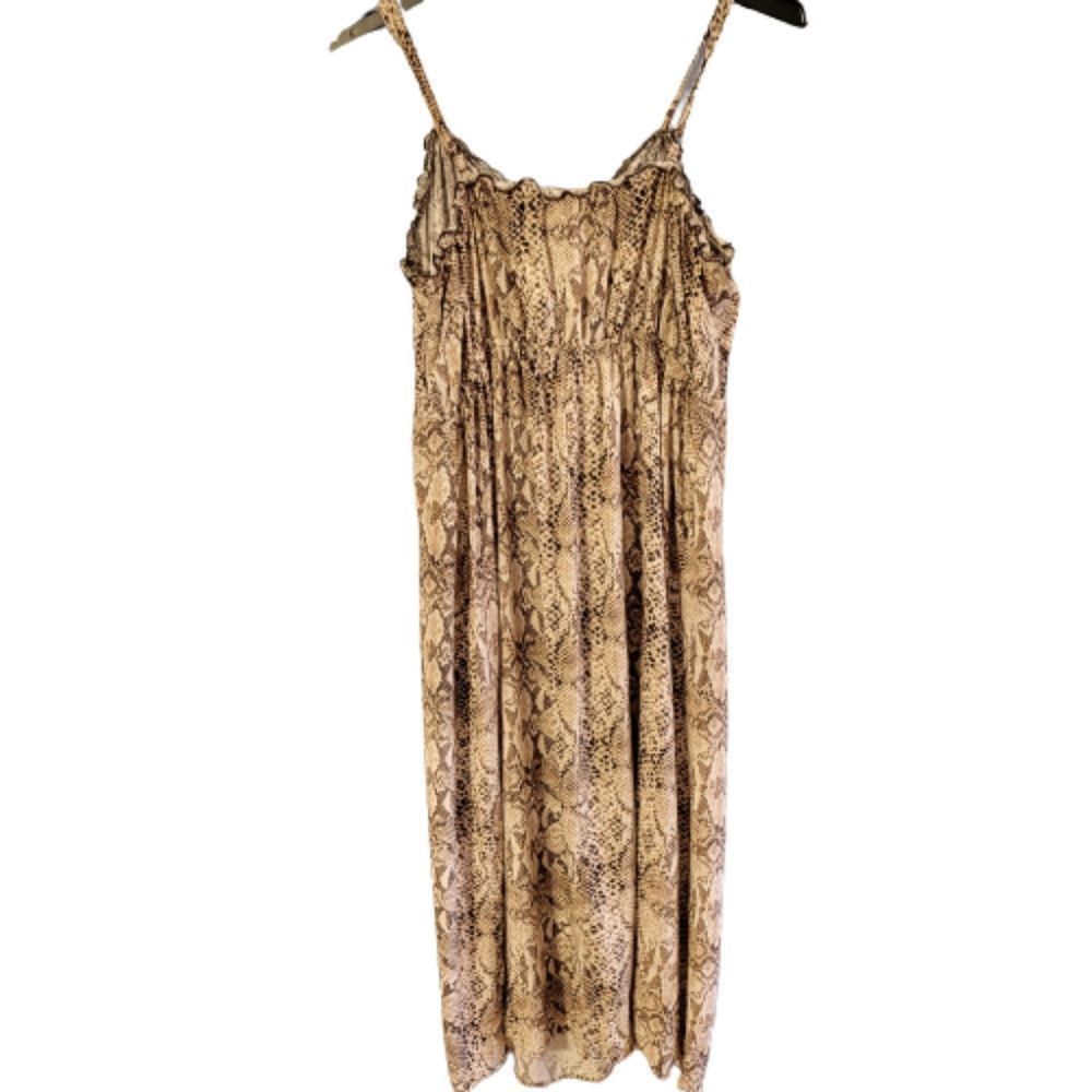 Wild Fable python print strappy dress - Picture 2 of 6